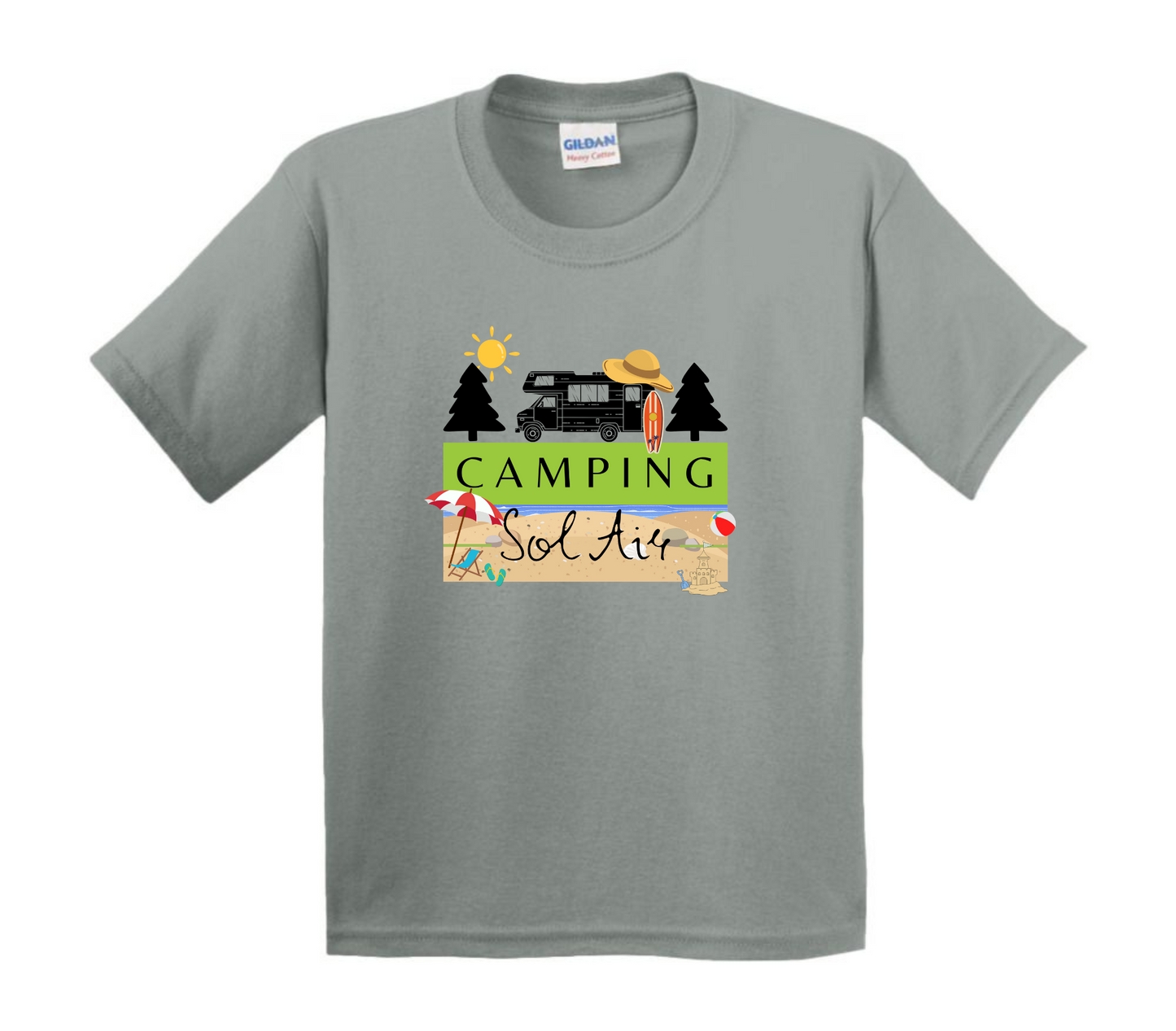 Camping Sol Air – Beach Party Édition chandail pour enfant