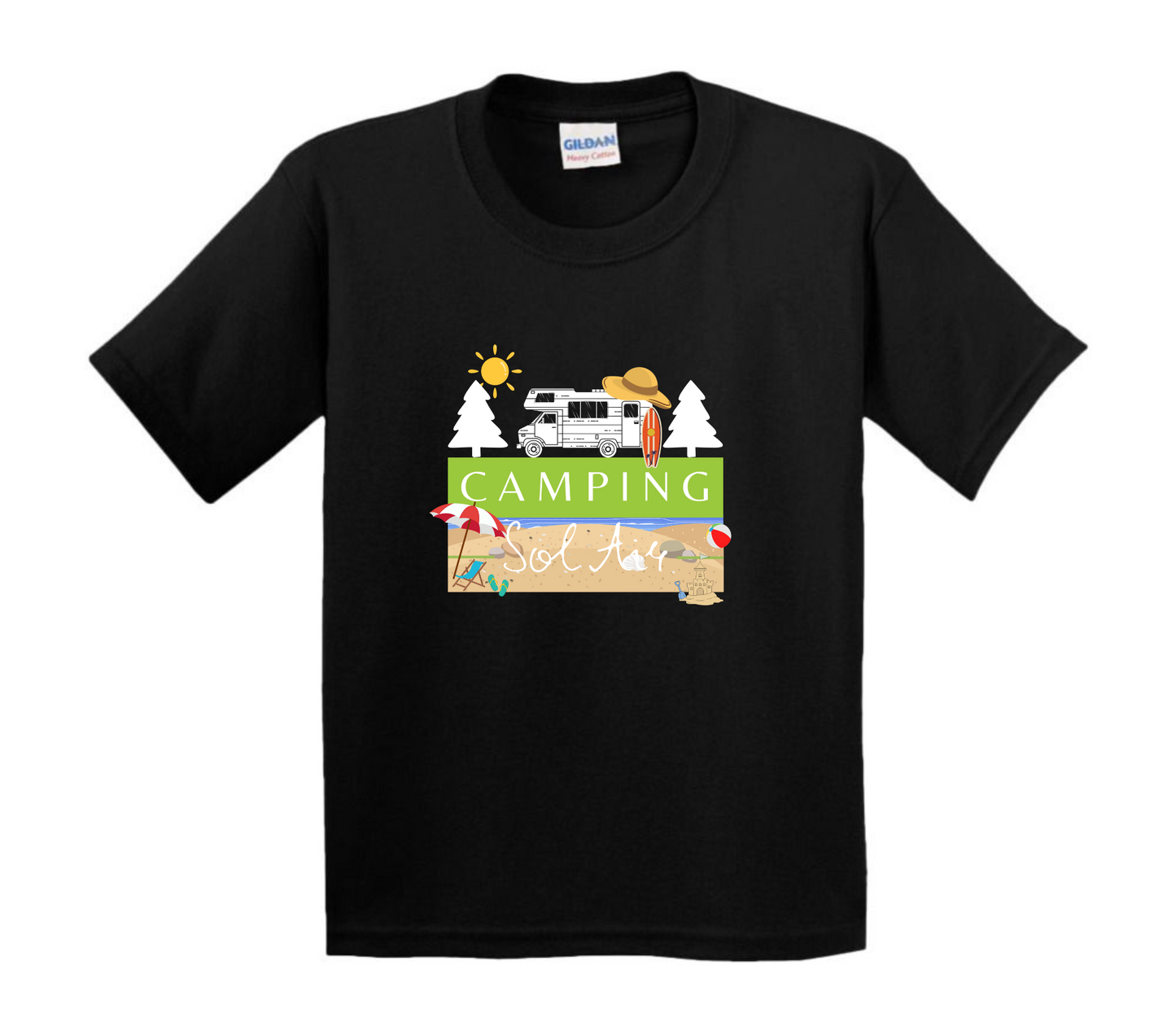 Camping Sol Air – Beach Party Édition chandail pour enfant
