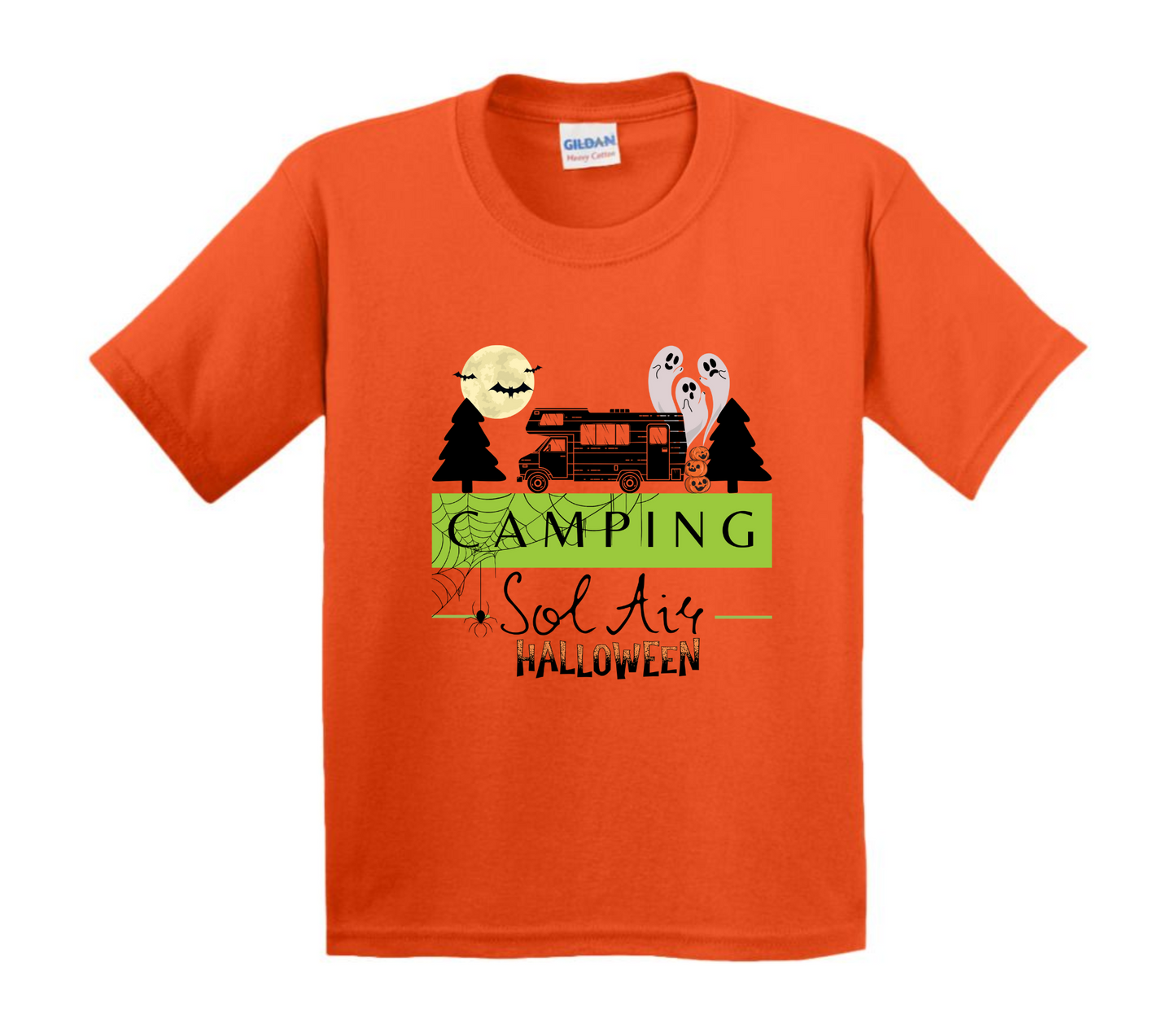 Camping Sol Air – Édition Halloween chandail pour enfant