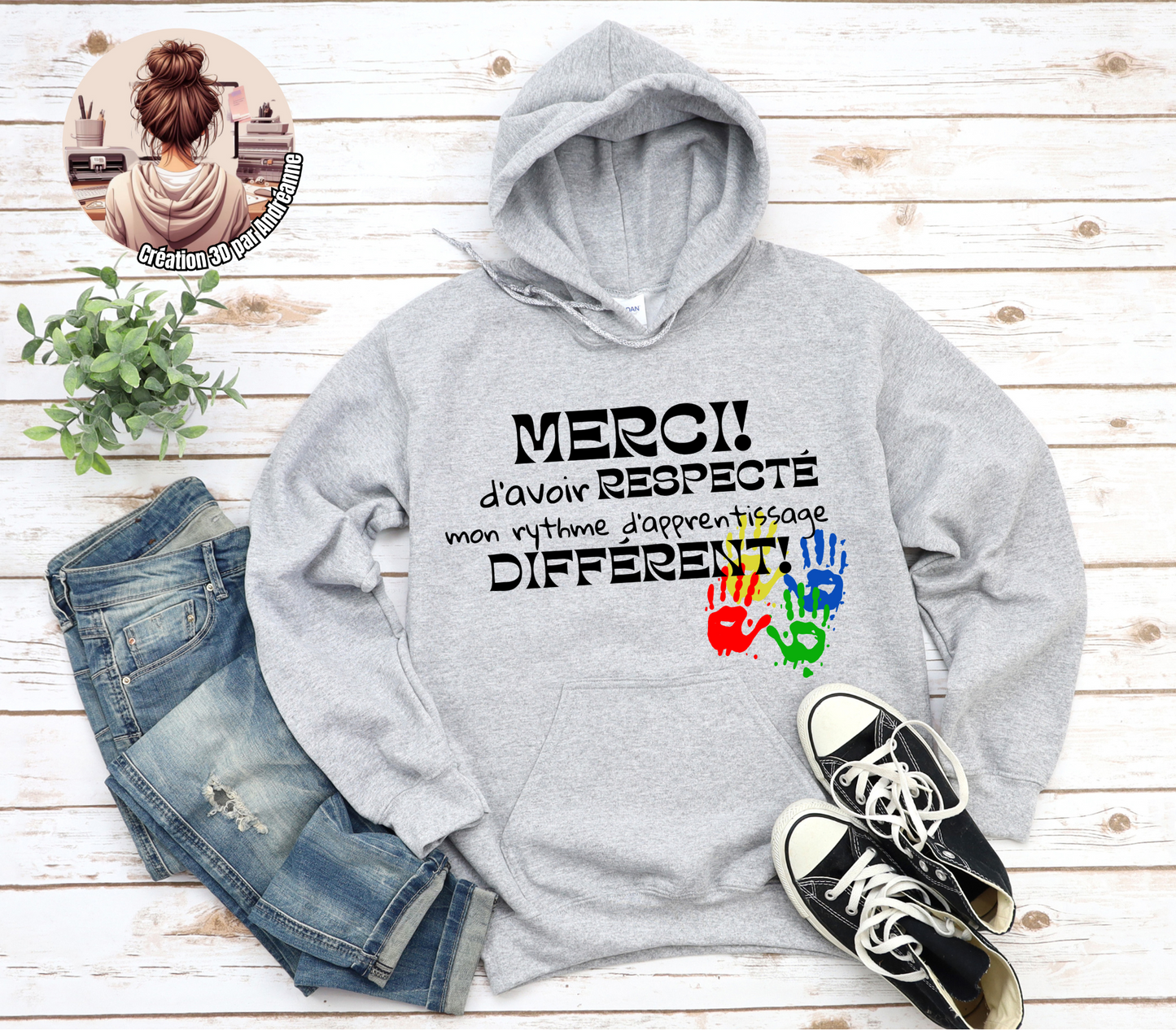 Hoodie avec texte personnalisé, hoodie personnalisé, cadeau pour maman, idée cadeau Noël, logos d'entreprise cadeau employé