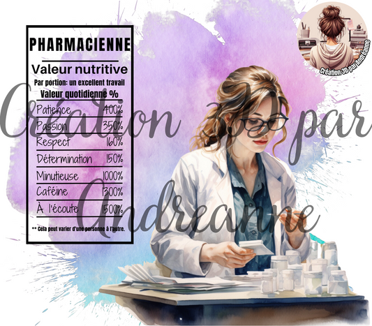 Valeur nutritive de Pharmacienne 20 oz Skinny Tumbler, gobelets PNG