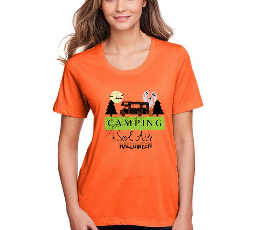 Camping Sol Air – Édition Halloween chandail pour femme