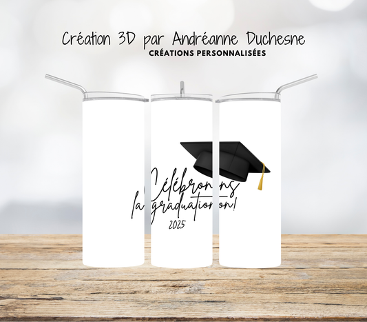 Finissante 20 oz Skinny Tumbler, gobelets PNG - Téléchargement numérique - Design