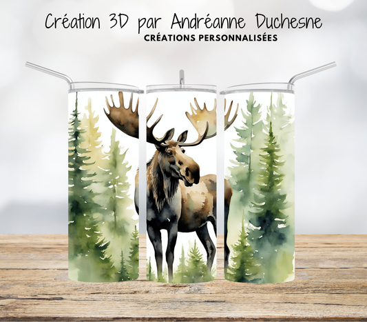 Orignal aquarelle, 20 oz Skinny Tumbler, gobelets PNG - Téléchargement numérique- Design